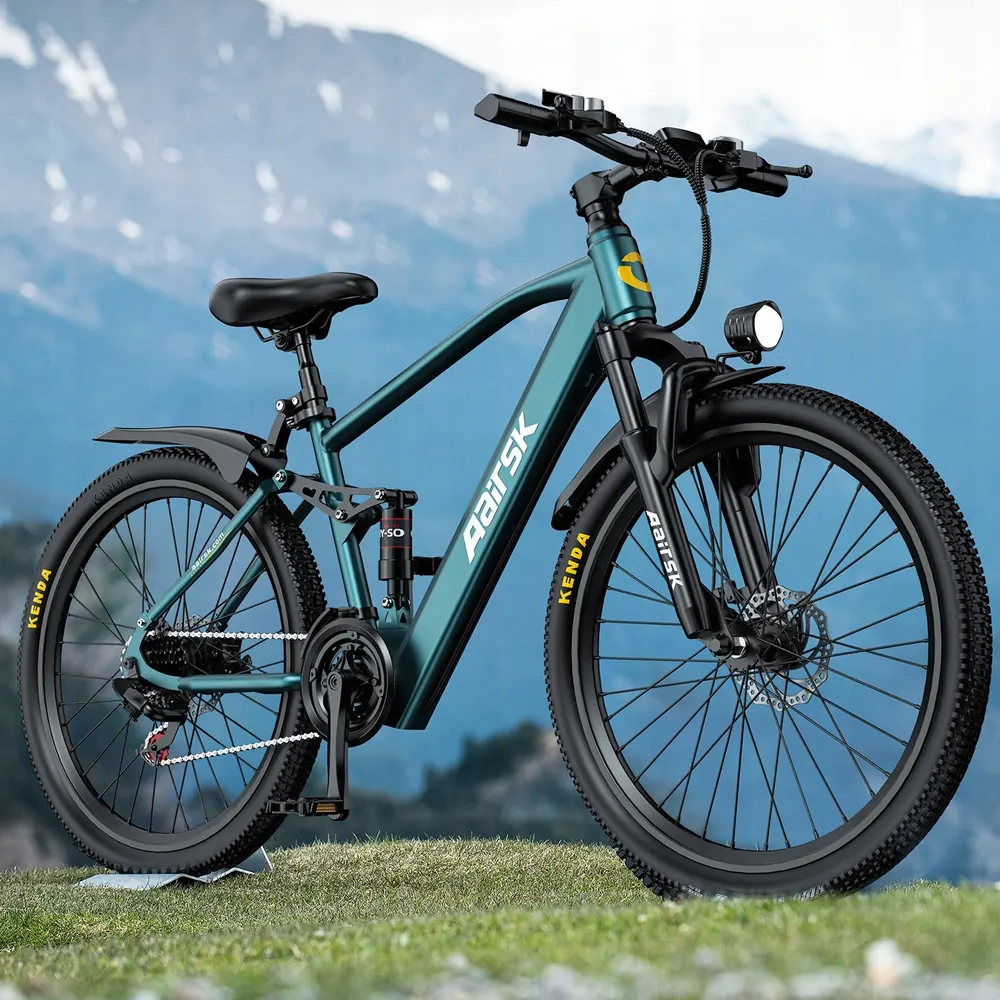 Aairsk GT900 electric bike with size L frame for tall riders