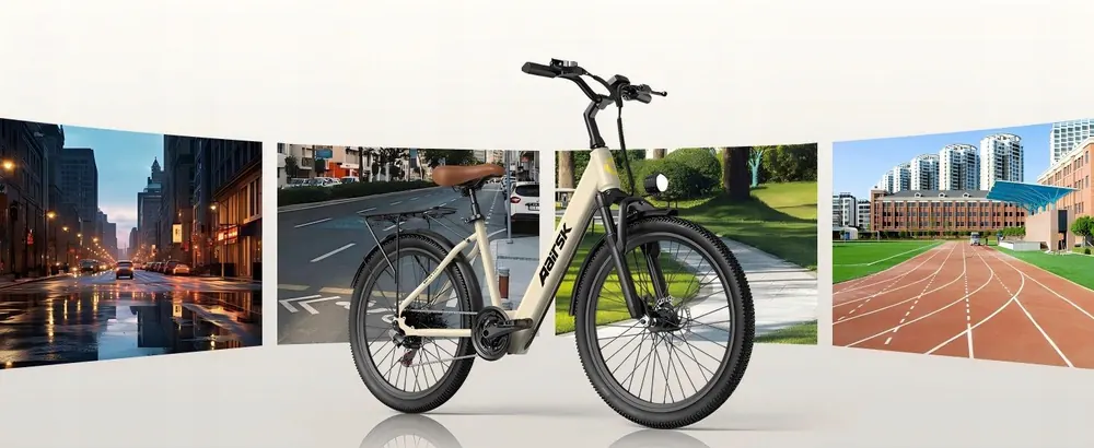 Aairsk SU7 ebike suitable for riders 152 to 195 cm tall