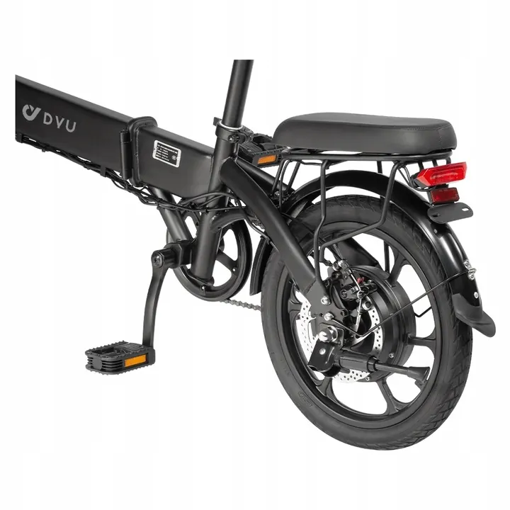 Smaller frame size on DYU A1F PRO folding electric bike 16 inch