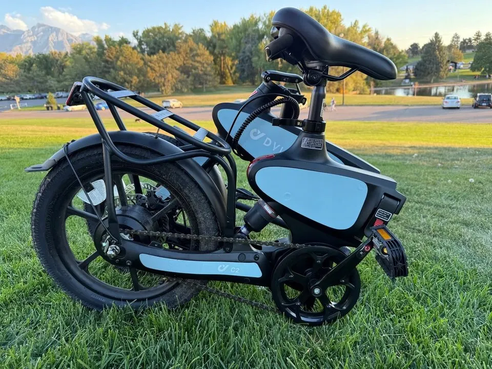 DYU C2 electric bike with 250W nominal power rating