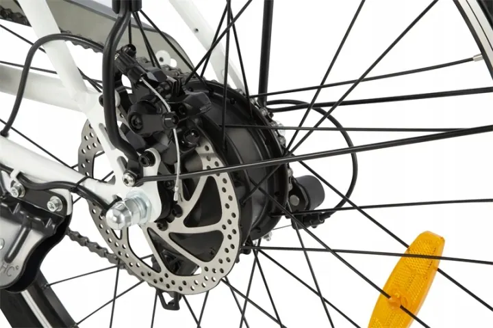 DYU brand logo on the C6 electric city bike