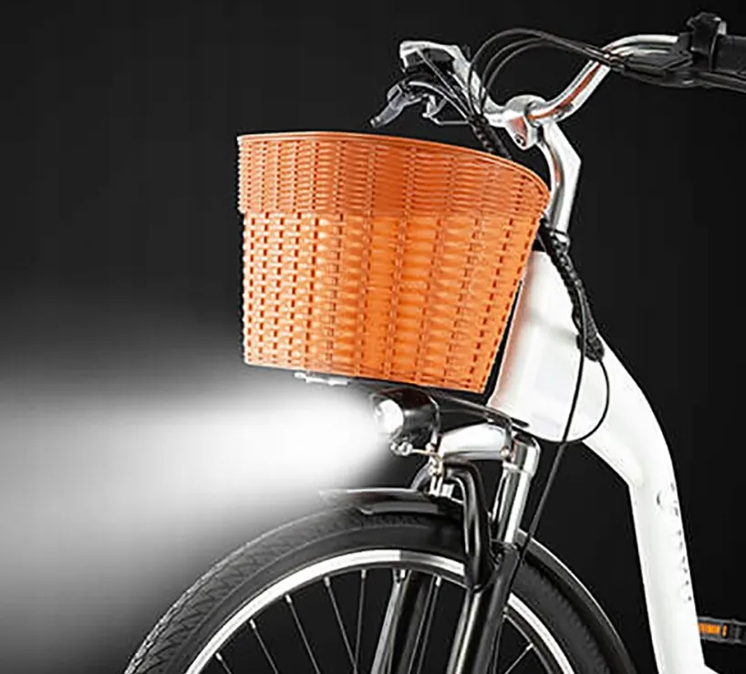 Large frame size L on the DYU C6 electric bicycle