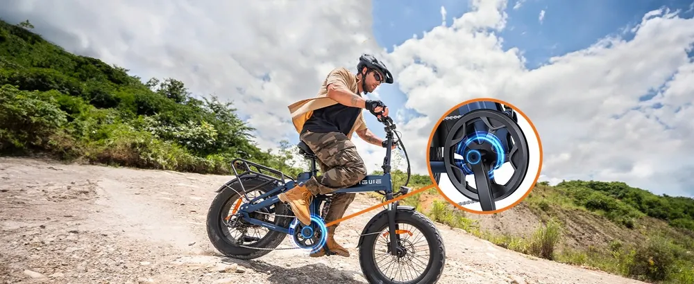 Engine Pro 3.0 Boost electric bike in black colour