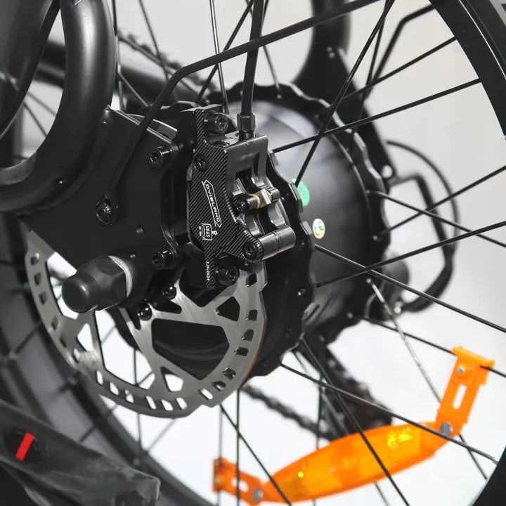 Aluminium frame of Emoko C93 electric bike lightweight and durable