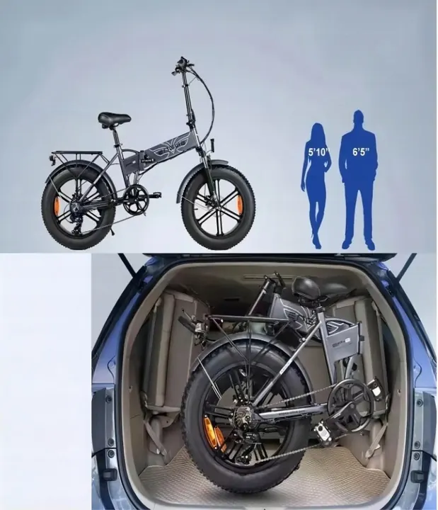 Engwe EP-2 Boost front suspension fork for smooth off-road riding
