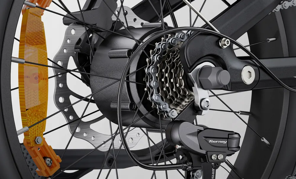 ENGWE L20 3.0 Boost electric bike frame size detail