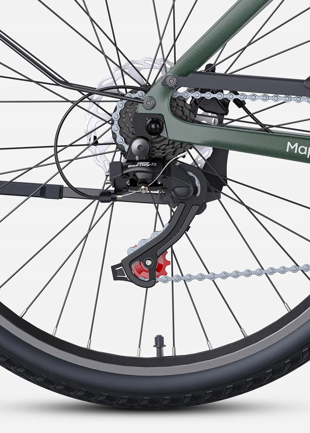Engwe MapFour N1 Air electric bike partially assembled for self assembly
