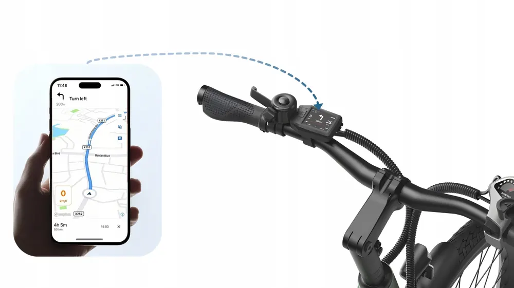 28-inch wheel size on ENGWE MapFour N1 AIR ST electric bike