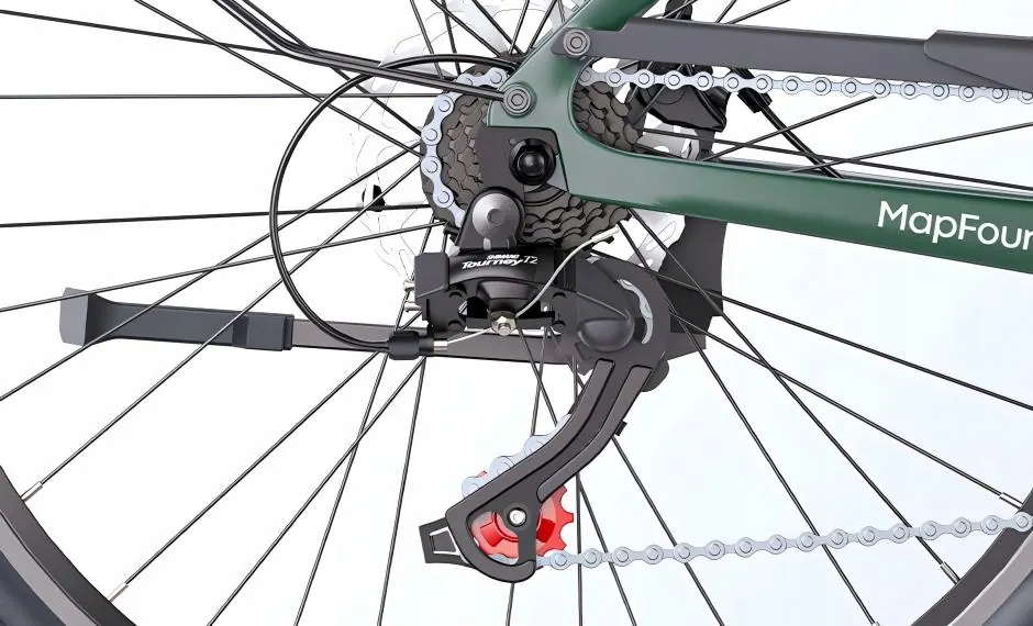 250W nominal motor power on ENGWE MapFour N1 AIR ST electric bike