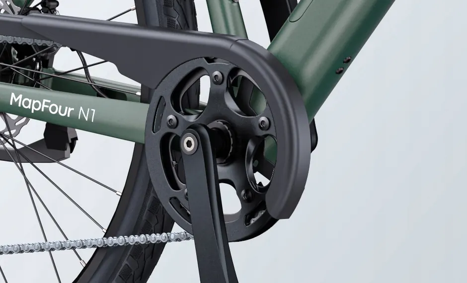 Maximum load 120 kg for ENGWE MapFour N1 AIR ST electric bike