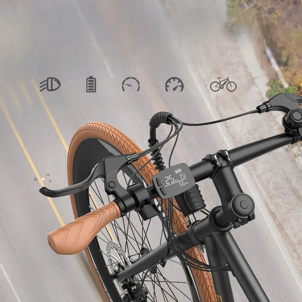 FAFREES F1 model electric road bike side view