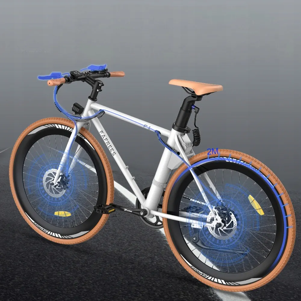FAFREES F1 electric bike with mechanical disc brakes