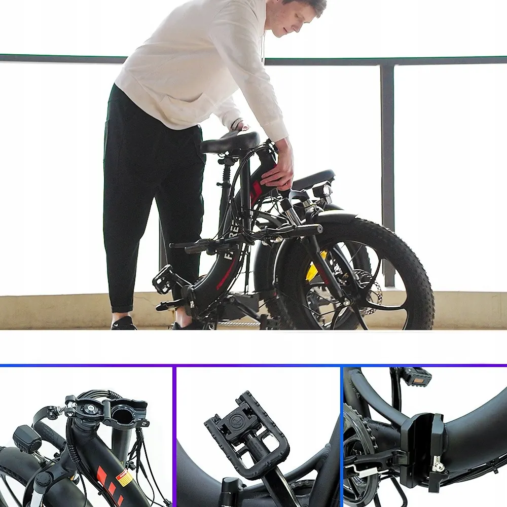 Fafrees F20 unisex step-through electric bike suitable for all riders