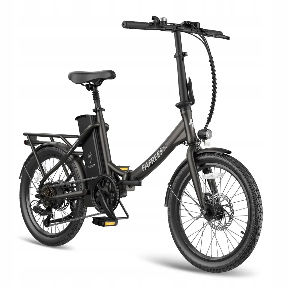 FAFREES F20 Lasting e-bike pre-assembled and adjusted for easy setup