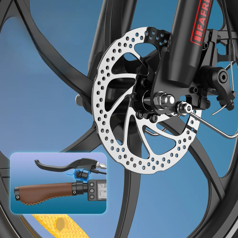 Fafrees F20+ Pro folding e-bike by brand Fafrees with sleek design
