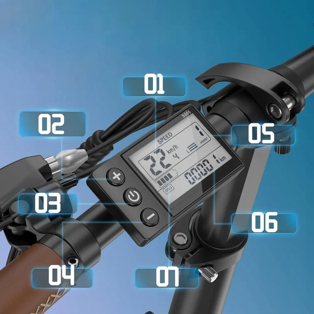 Fafrees F20+ Pro folding e-bike with 100km range on a single charge