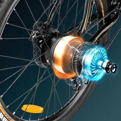 Fafrees brand logo on the frame of the F28 electric bike.