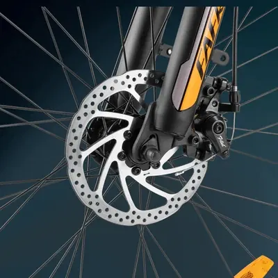 Blue color option of the Fafrees F28 electric mountain bike.