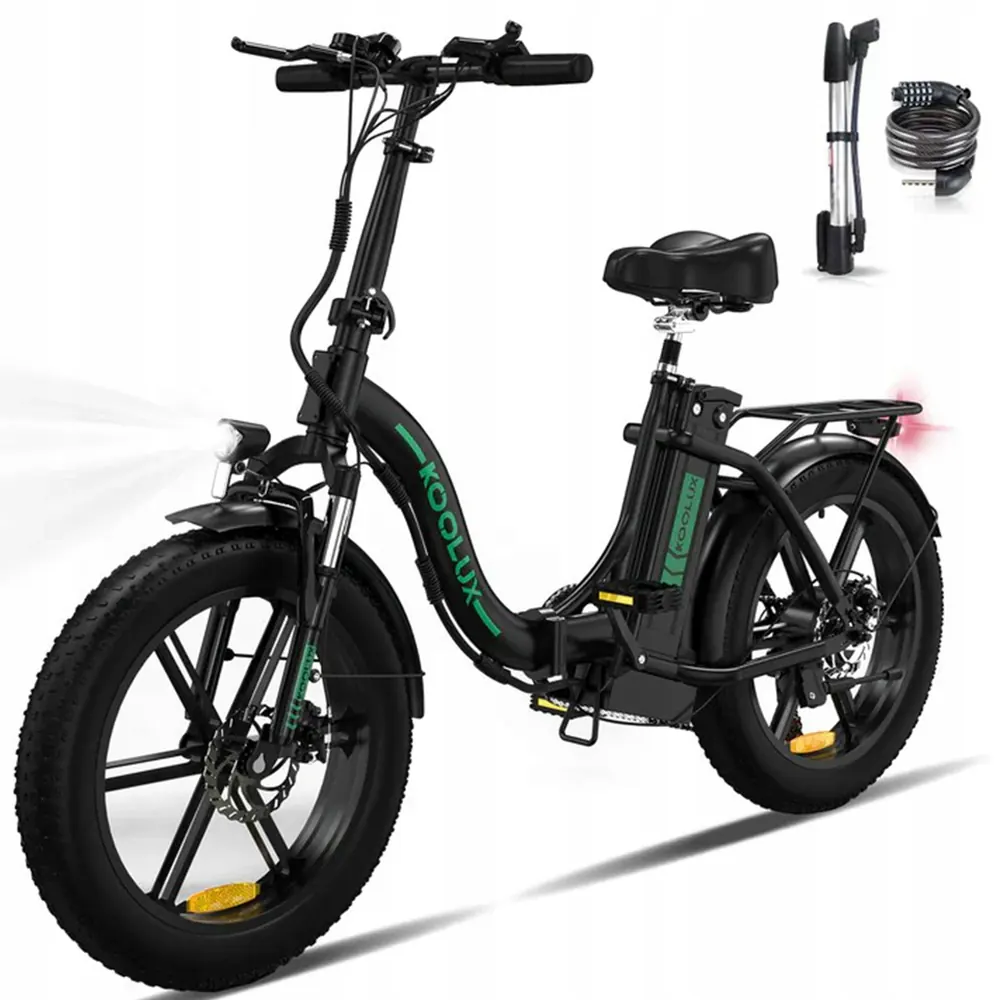 KOOLUX BK6S 500W electric bicycle with 48V 13Ah battery and 90km range