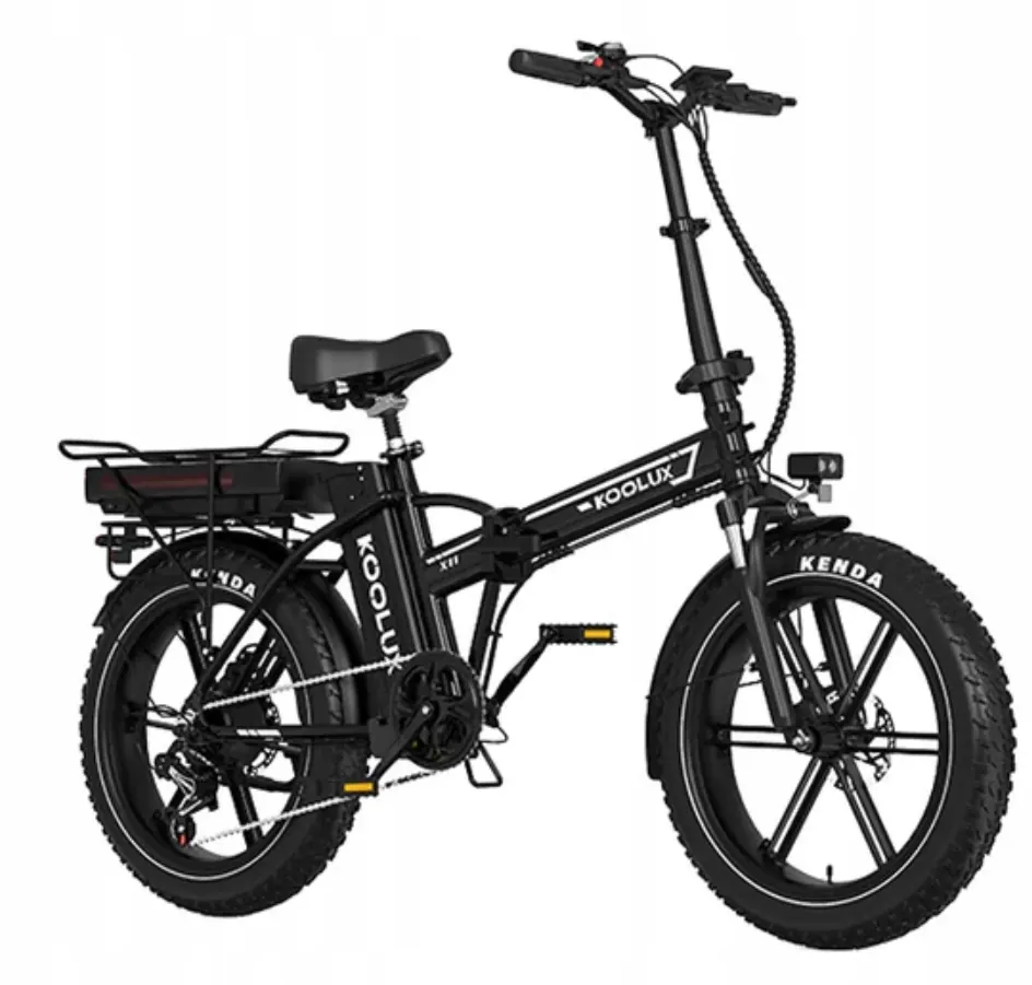 KOOLUX X11 electric bike with fat tires, 750W motor, 48V battery, 20 inch wheels
