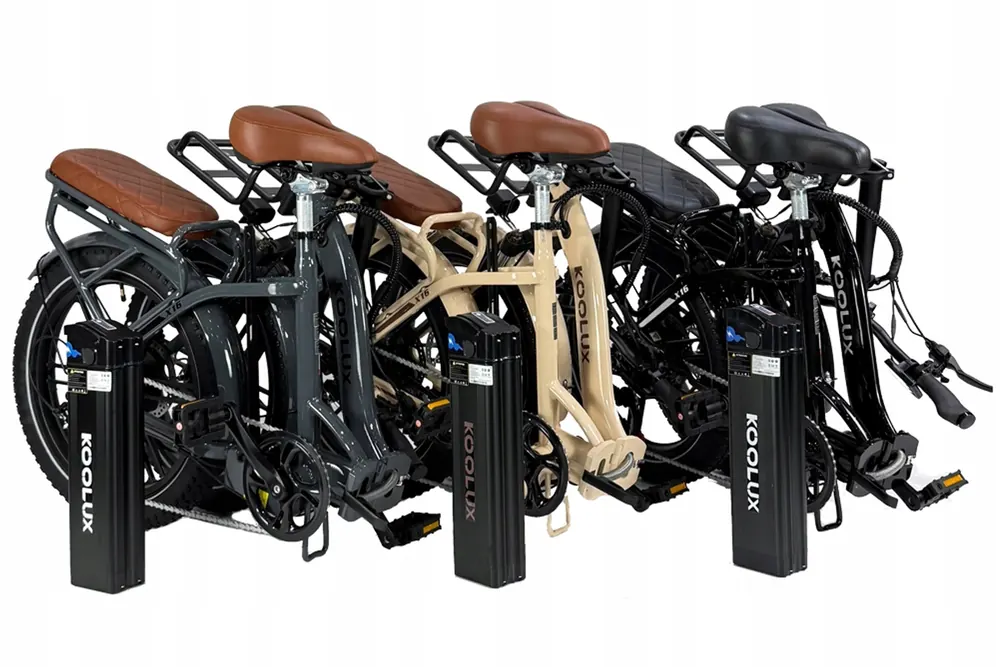 KOOLUX X16 folding e-bike with 20 inch frame size