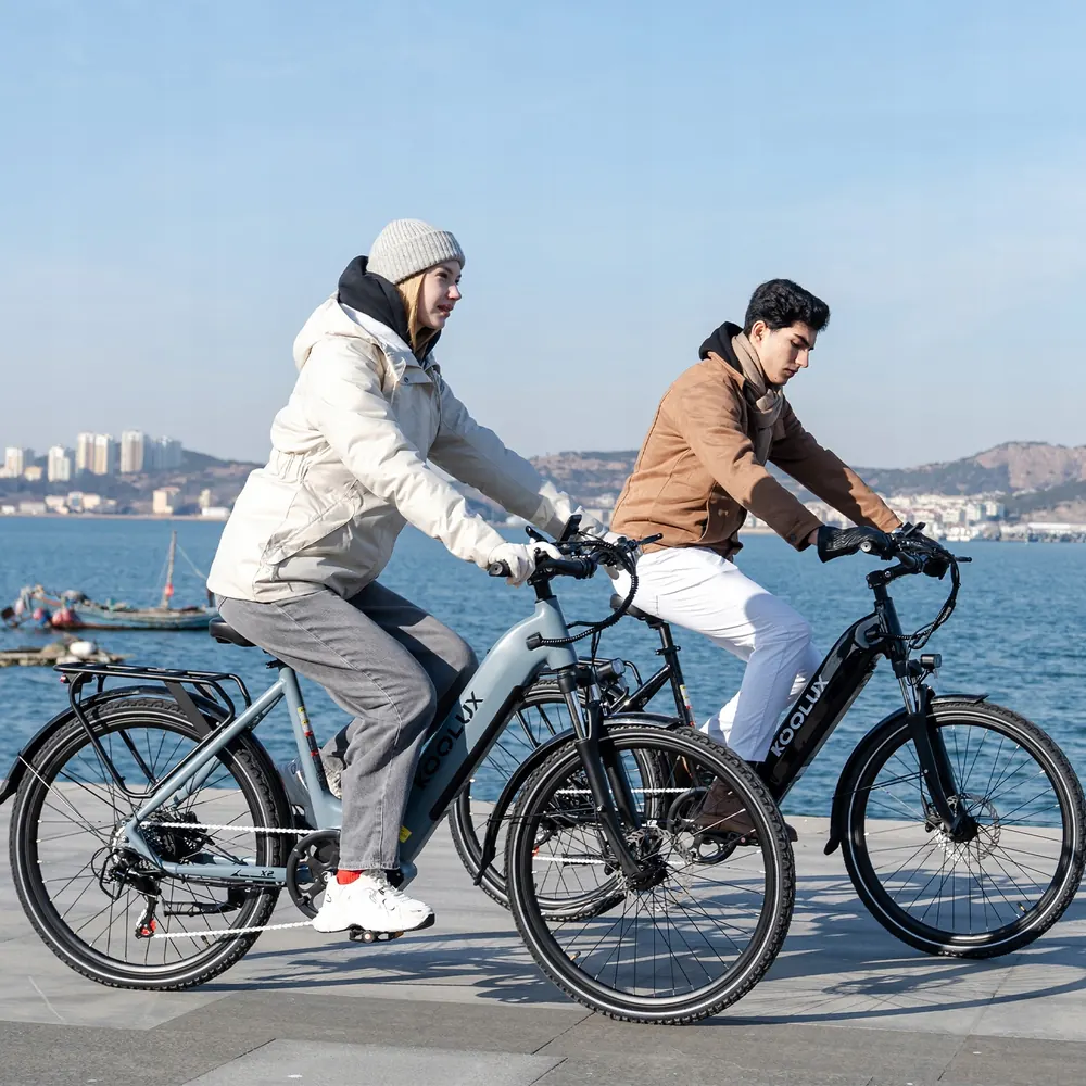 KOOLUX X2 electric bike 26 inch 48V 15Ah 500W disc brake side view
