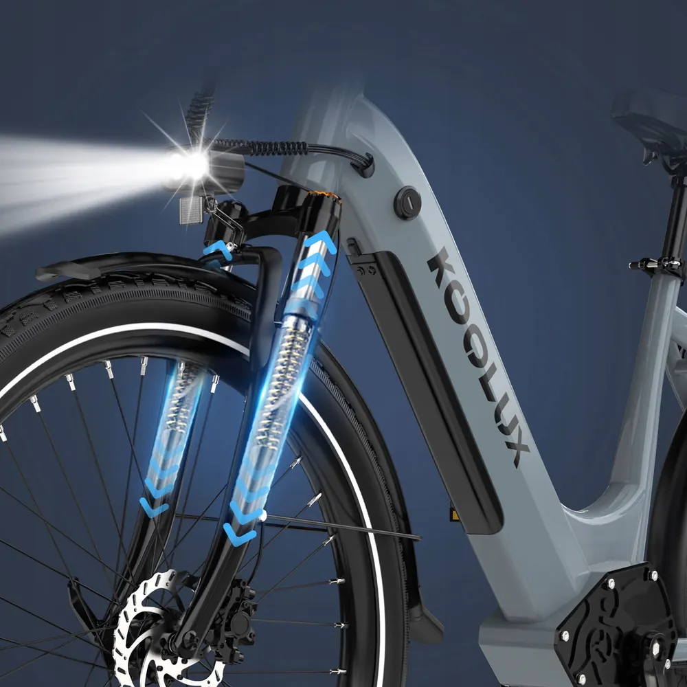 KOOLUX X2 e-bike suitable for riders 160-205 cm height