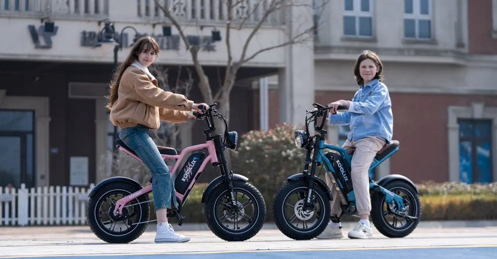 Koolux X9 Mini electric city bike with 250W motor and 48V battery