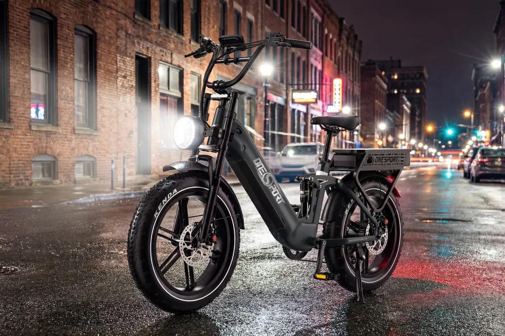 Onesport OT08 PRO electric bike includes batteries for dual battery system