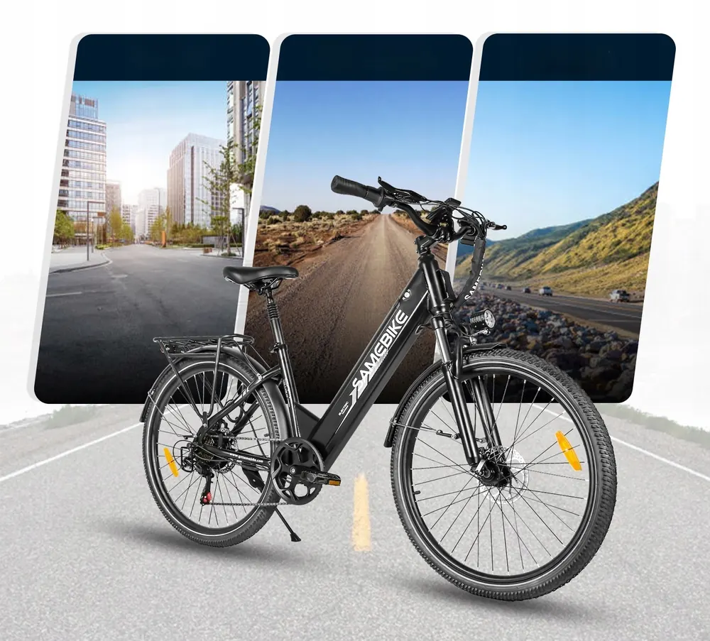 SAMEBIKE RS-A01 Pro electric bicycle by Samebike, 36V15Ah battery, 90km range, 26 inch wheels, SHIMANO 7S