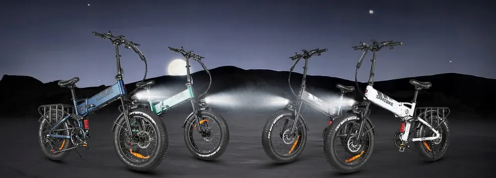 SAMEBIKE RS-A02 PRO unisex folding electric mountain bike for all riders