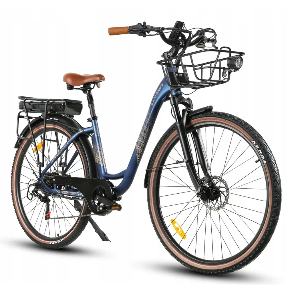 Samebike RS-A07 750W electric city bike with 80km range and 13AH battery