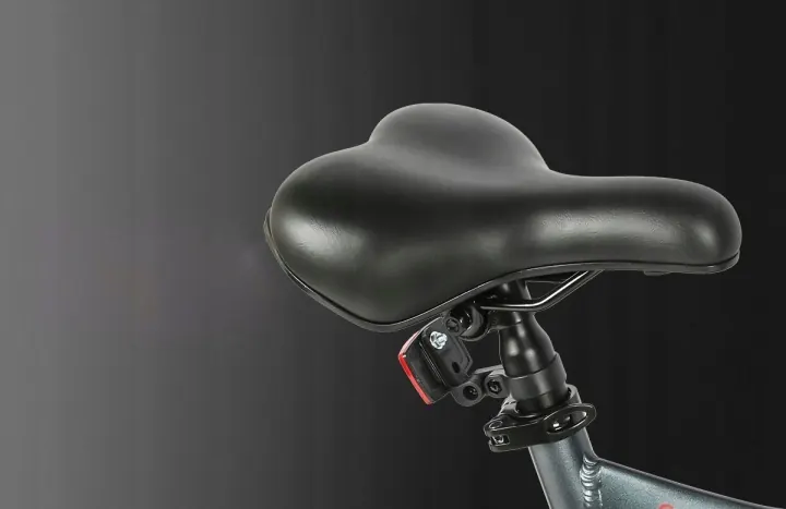Aluminium frame of Samebike SY26-II electric mountain bike, lightweight and durable.