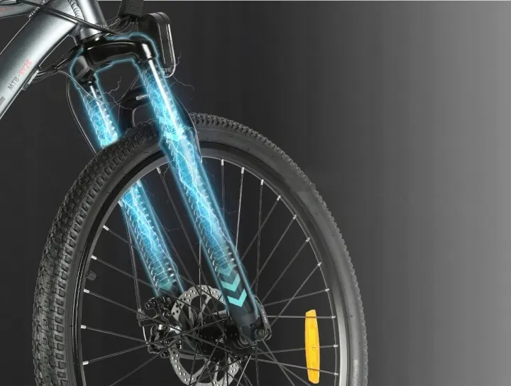Samebike SY26-II electric bike with 26-inch wheels for off-road riding.