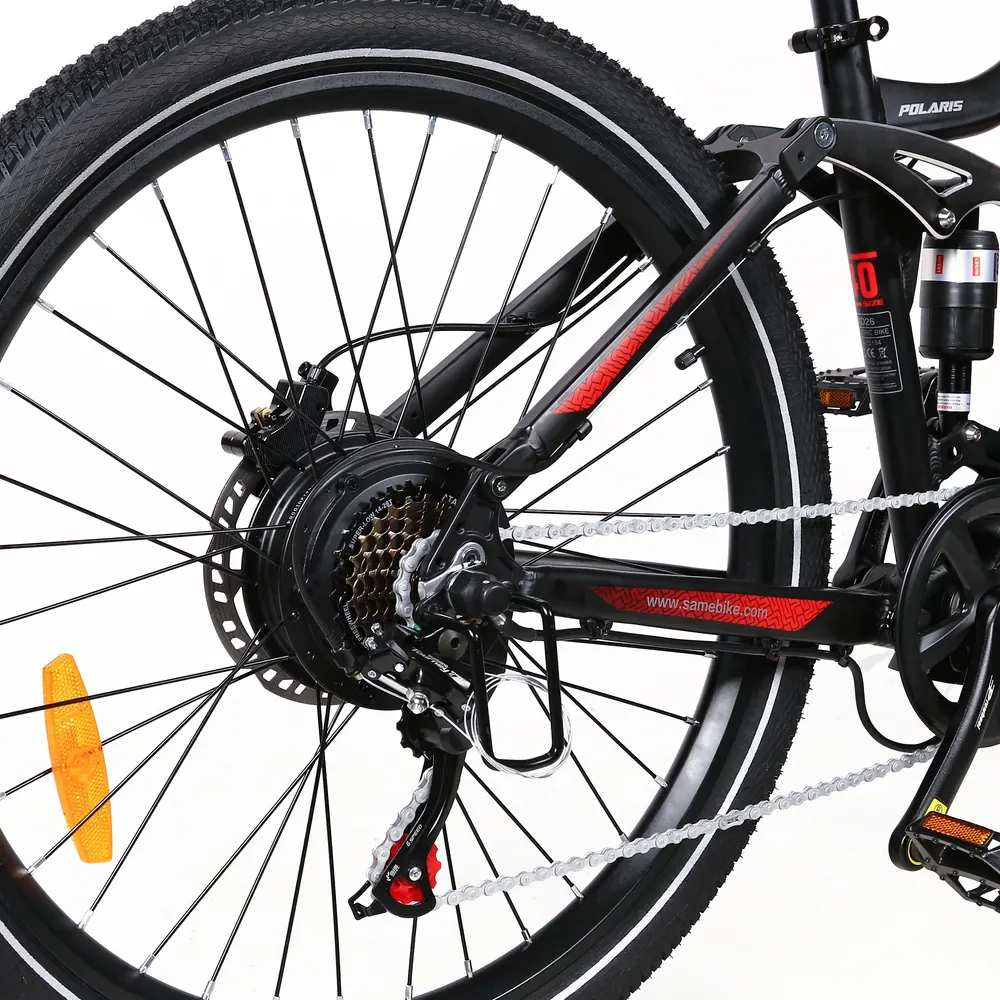 Samebike XD26-II 26-inch wheel electric bike for stable ride