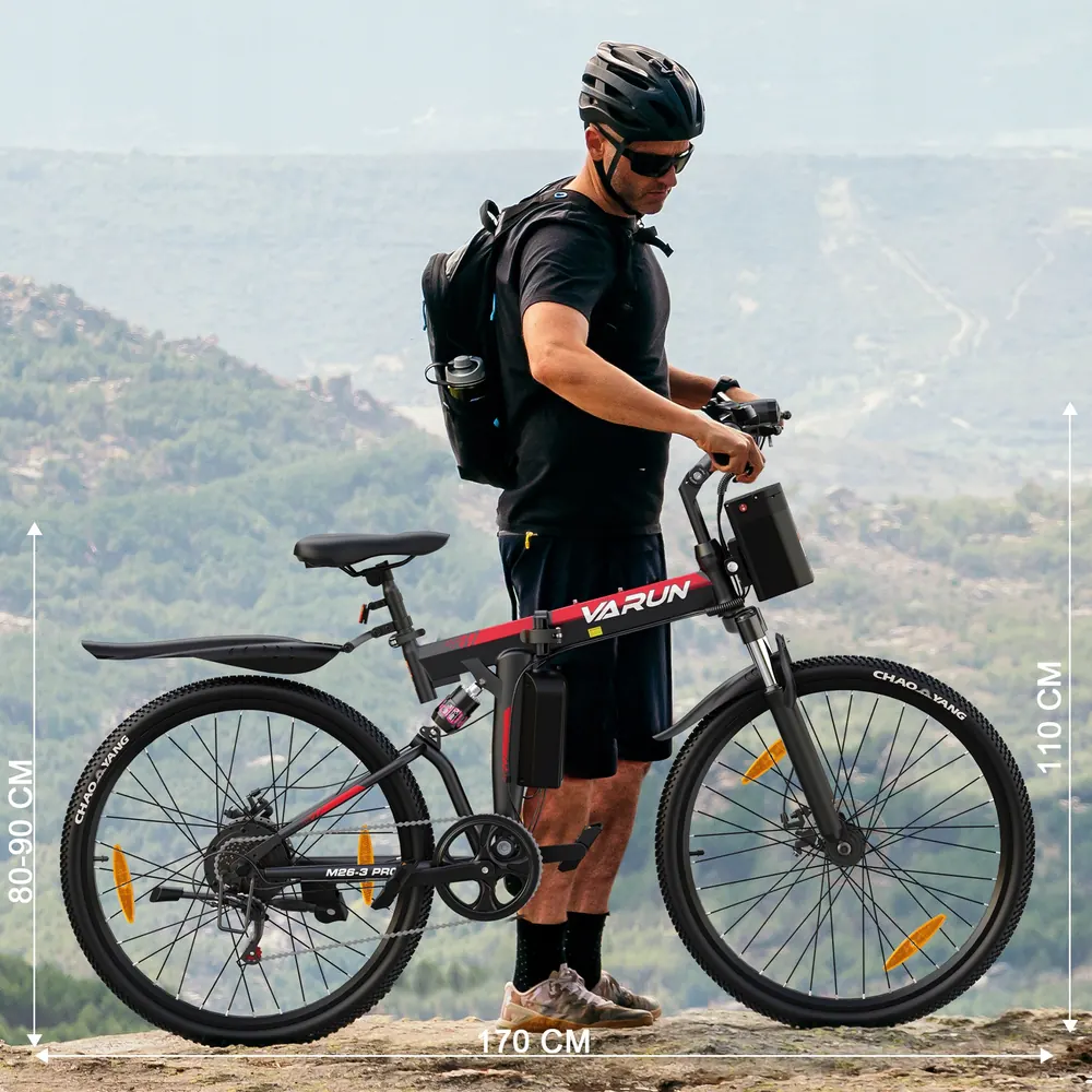 VARUN folding e-bike original packaging 250W 48V 374.4WH Shimano