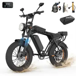 AAIRSK X5 20" Fat Tyre Electric Mountain Bike
