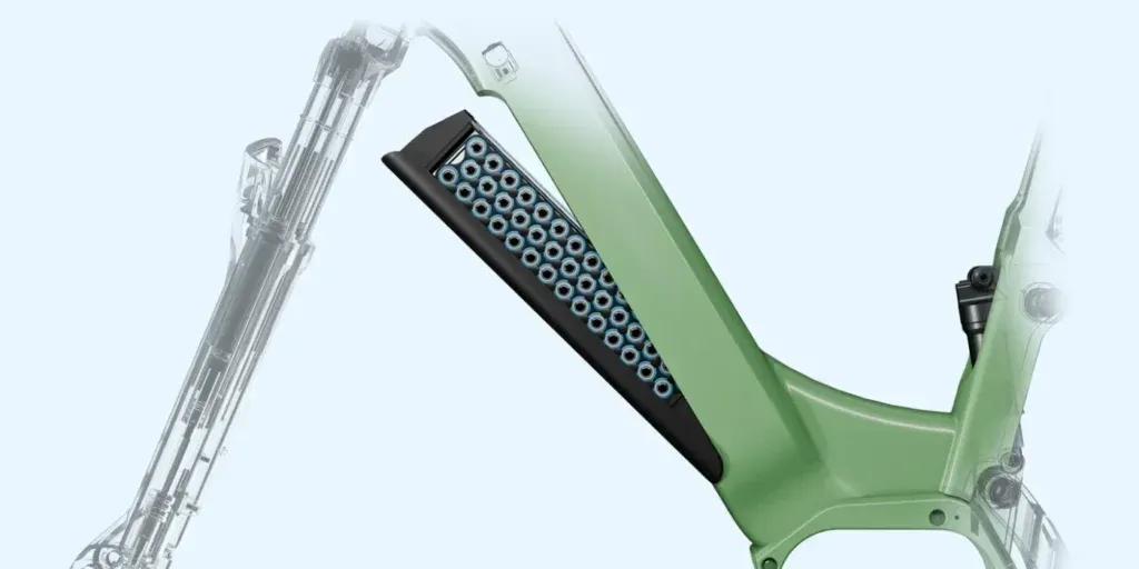 Battery details of Allegro City Foldable Ebike