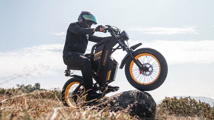 Coswheel GT20 on rugged terrain