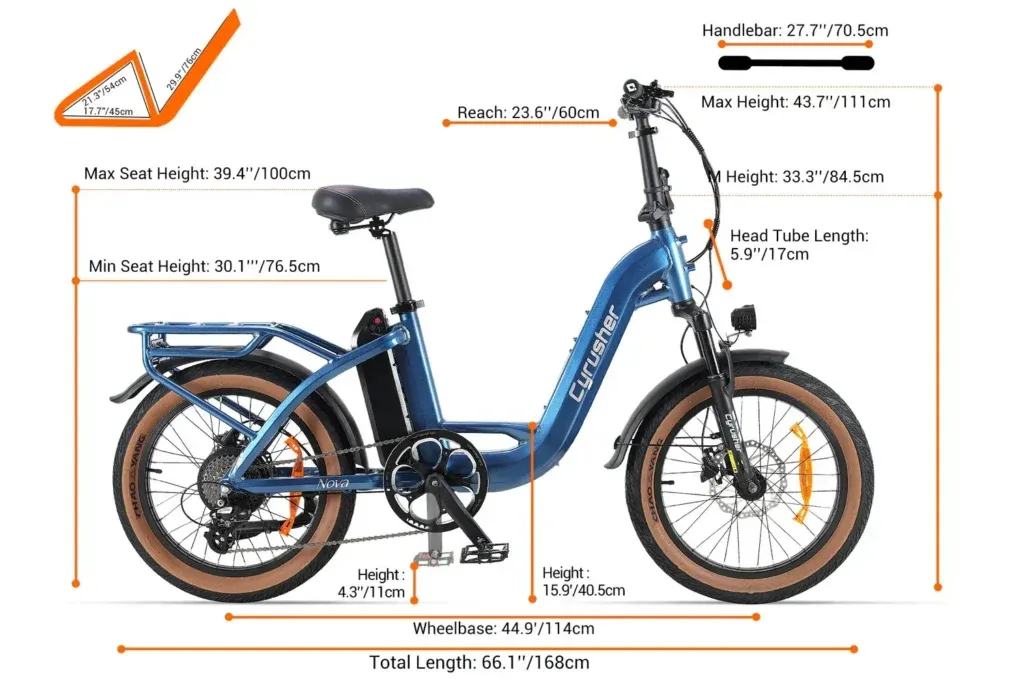 Cyrusher Nova Step-through Electric Bike