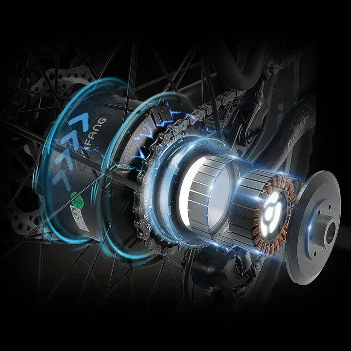 Cyrusher Trax Bafang Motor