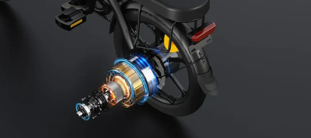 DYU A1F Electric Bike Safety Features