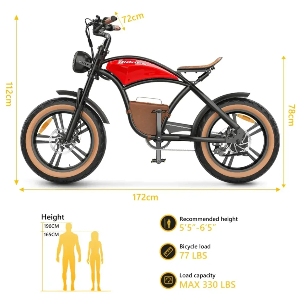 Hidoes B10 Electric Fat Tyre Bike