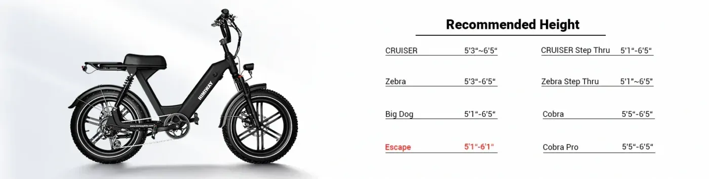 Himiway Escape Pro LCD Display