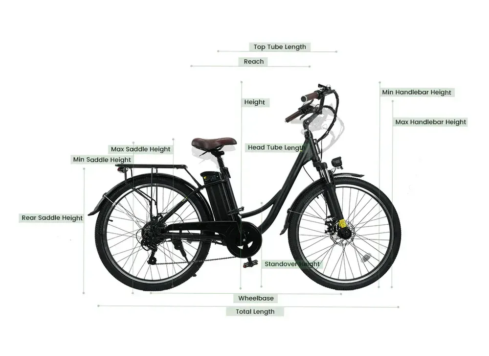 iSinwheel U2 City Commuter Electric Bike