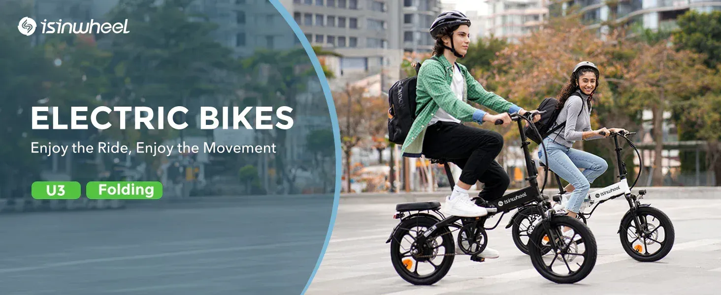 Folded iSinwheel U3 Electric Bike