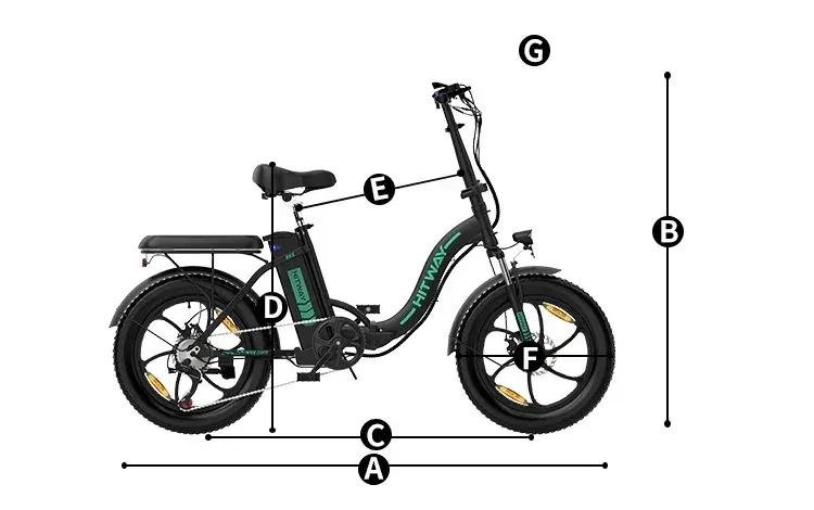 Koolux BK6 Foldable Electric Bike