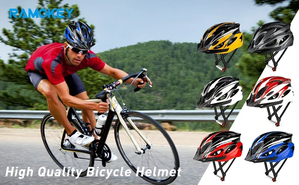 RaMokey Cycle Helmet - Durable and Lightweight