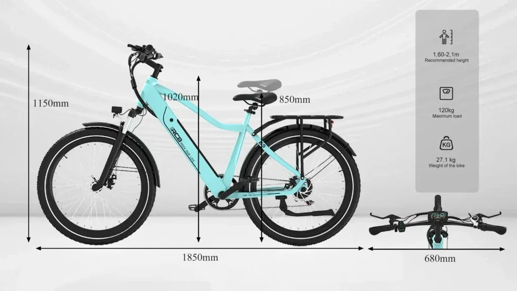 RCB G5 Electric Bike for Adults