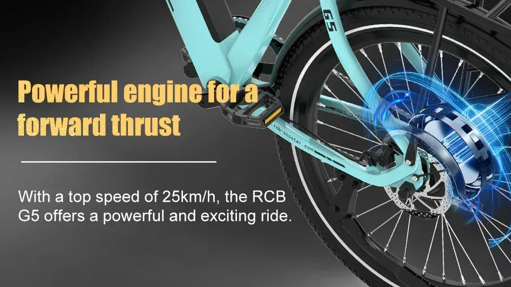 RCB G5 Electric Bike with powerful motor
